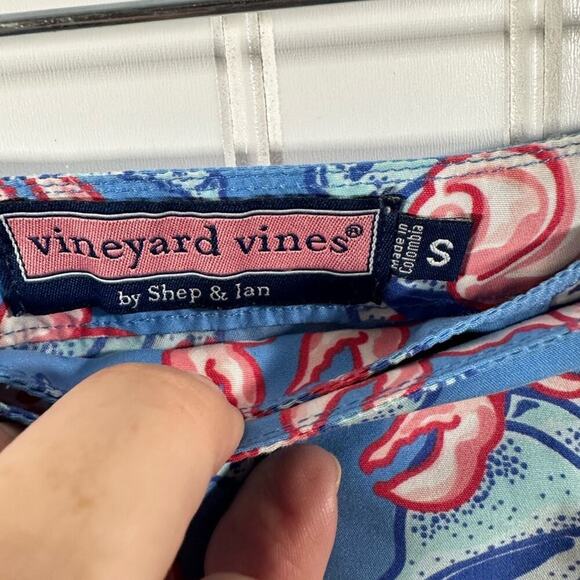 Vineyard Vines crab and shell wrap skirt. Size small - Picture 5 of 5